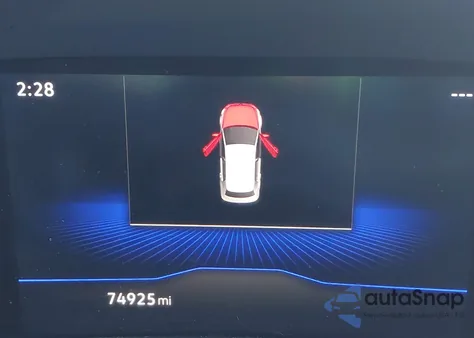 2022 Volkswagen Atlas 2.0T Se z USA, uszkodzony, nr VIN 1V2DP2CA4NC512216